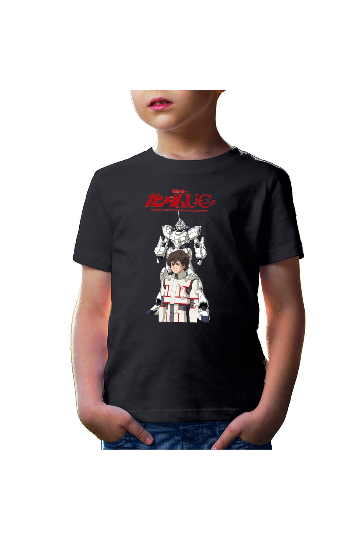 Tricou copii dam Mobile Suit Unicorn