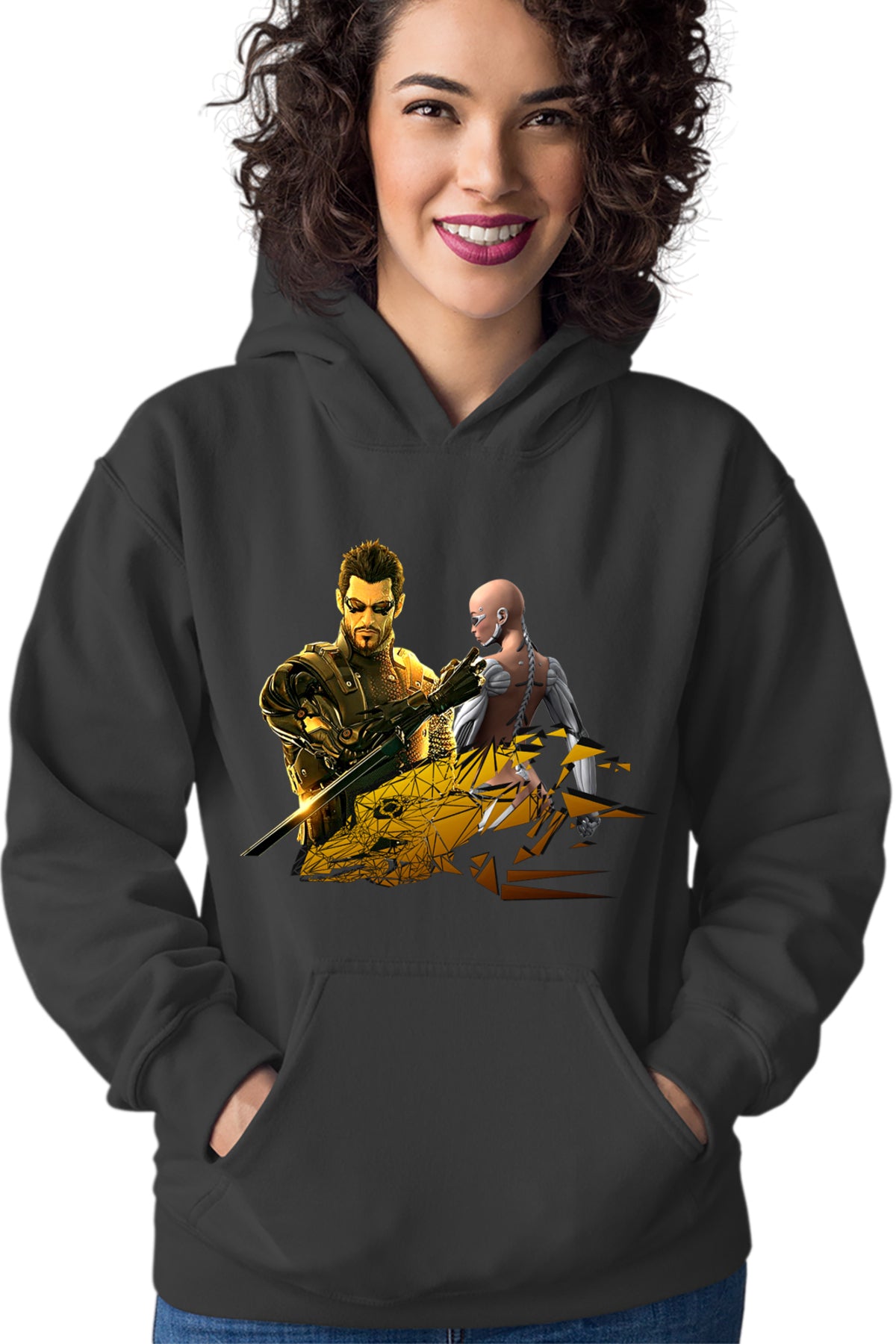 Hanorac dama Deus Ex Cyborg Human Revolution Video Game