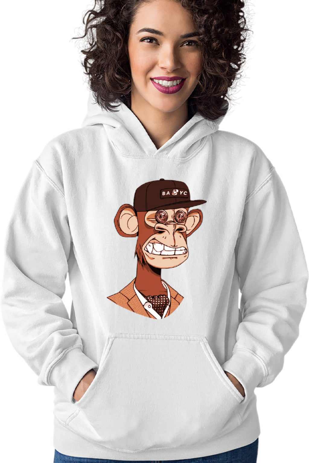 Hanorac dama NFT Monkey Modern Financial Global Economy