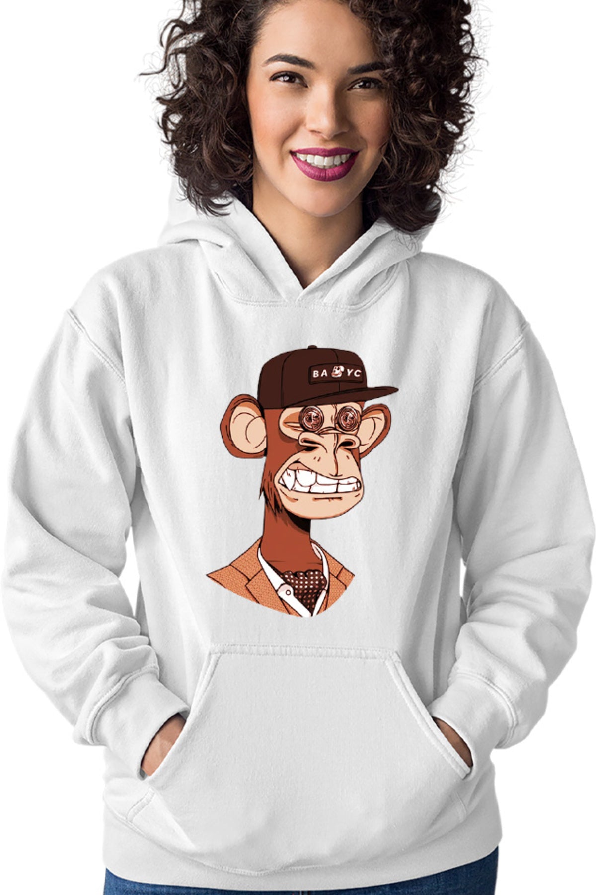 Hanorac dama NFT Monkey Modern Financial Global Economy