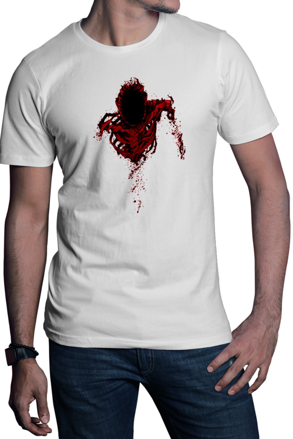 Tricou barbati Ajin Monster Format Manga Sezon Otaku