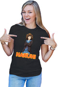 Tricou dama Haruhi Suzumiya Nagaru Tanigawa SOS Club