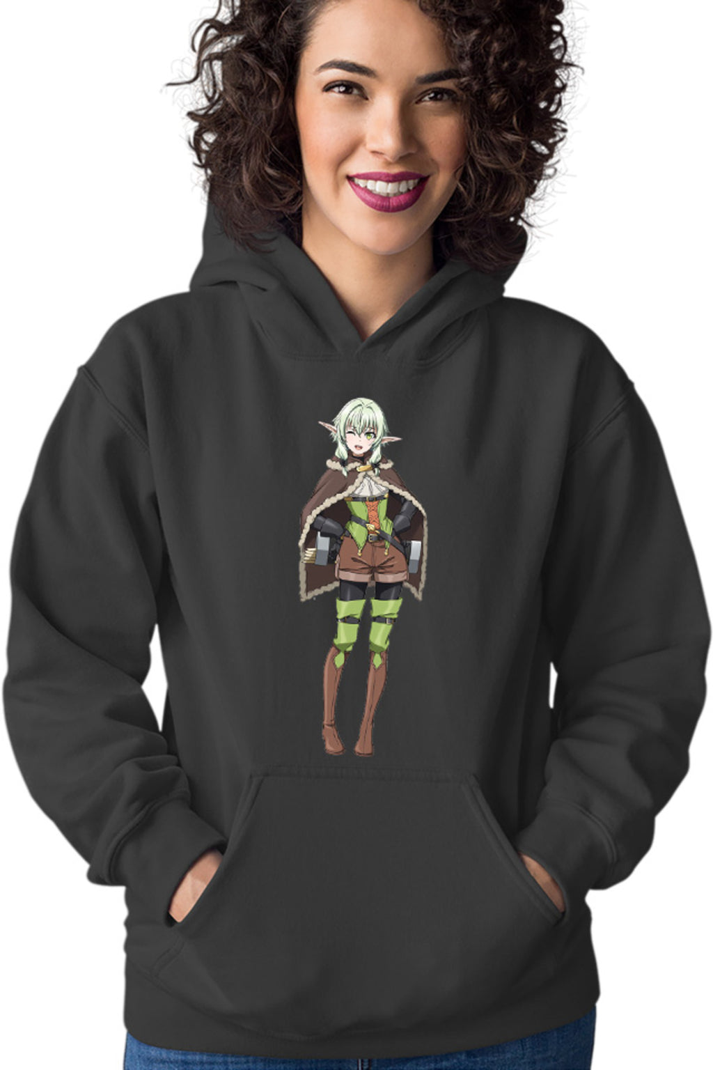 Hanorac dama Goblin Slayer Elf Forest Helper Magic Healer Fantasy Anime