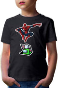 Tricou copii Spiderman Us Suspicious Vent Paper Jump Surprise
