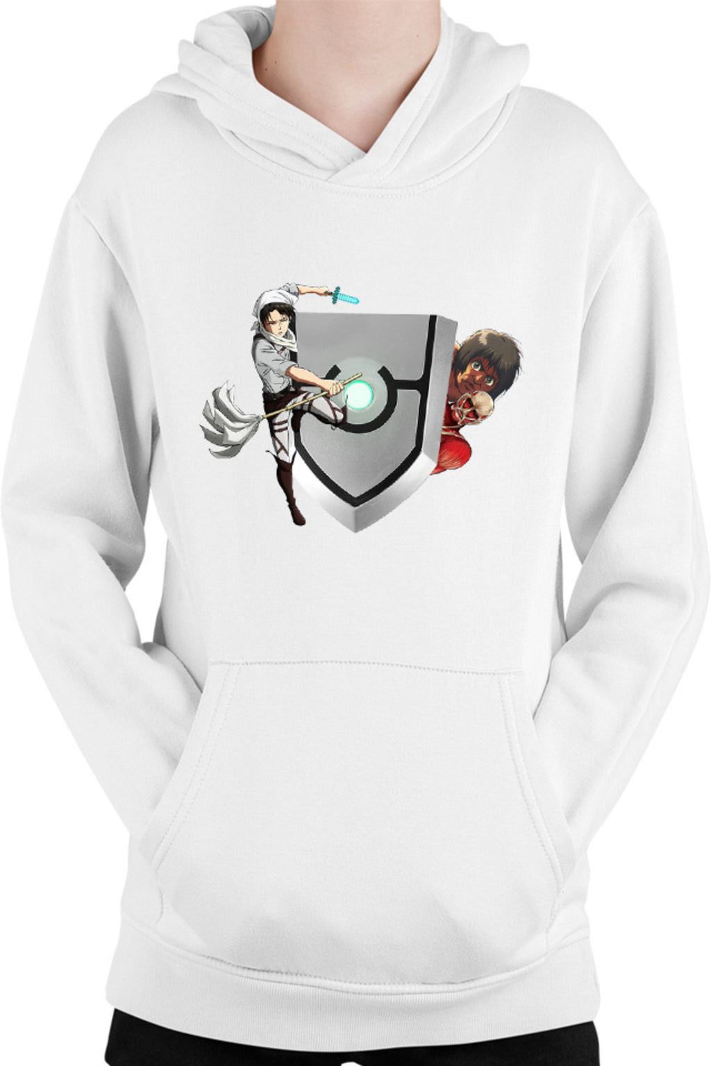 Hanorac copii Rising of the Shield Hero Levi Attack on Titan Collosal Clean Naofumi