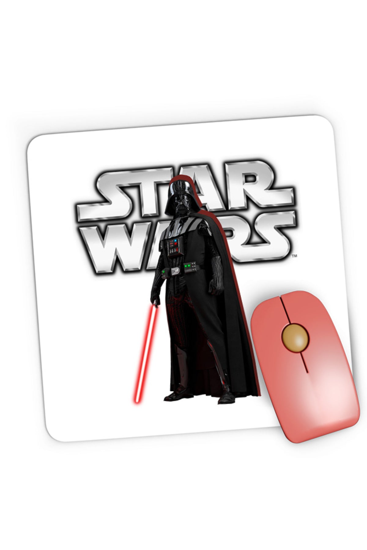 Mousepad Gaming Star Wars Darth Vader Laser Jedy Action Anakin, 21x19 cm