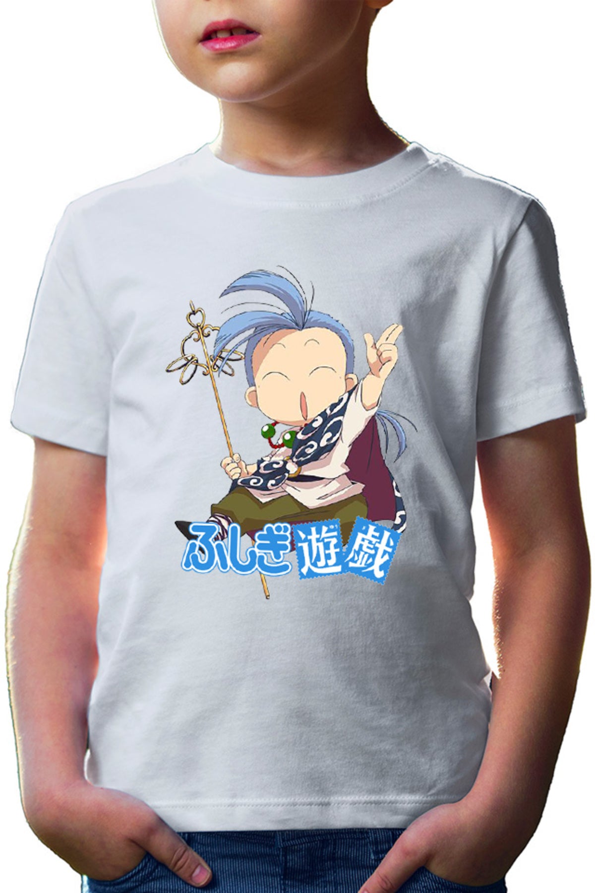 Tricou copii Fushigi Yuugi Chichiri Chibi Isekai Cute Animeeater