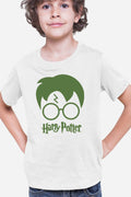 Tricou copii Harry Potter Logo Hair Style Glasses