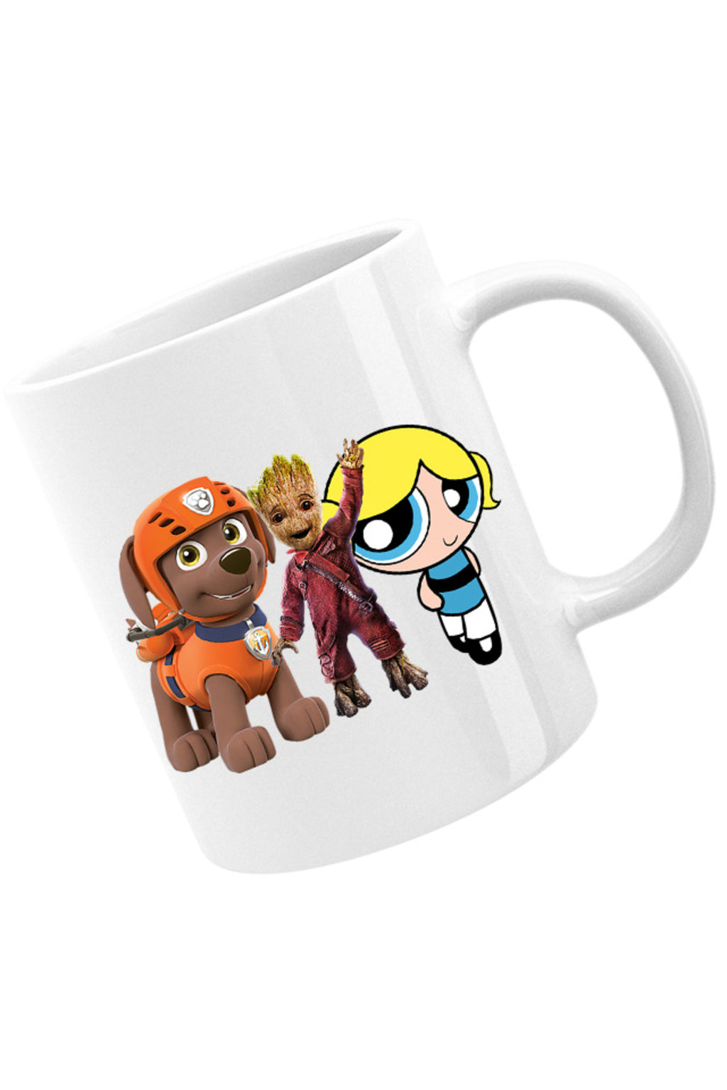 Cana Baby Groot Bubble Paw Patrol Dog Blonde PowerPuff, alba, 330 ml