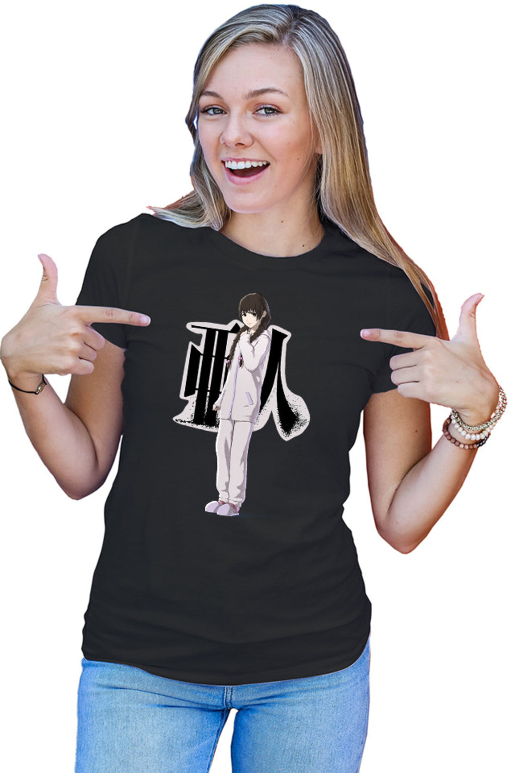 Tricou dama Ajin Nagai Eriko Sister Dark Anime