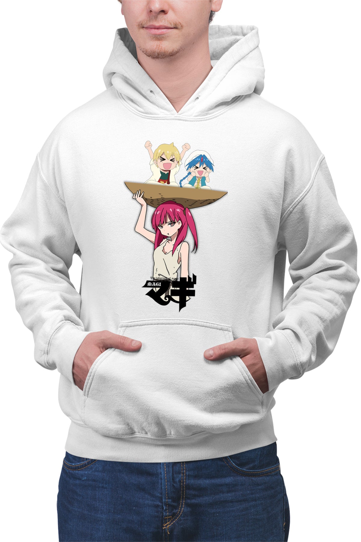 Hanorac barbati Magi The Labyrinth of Magic Morgiana Baby Alibaba Alladin