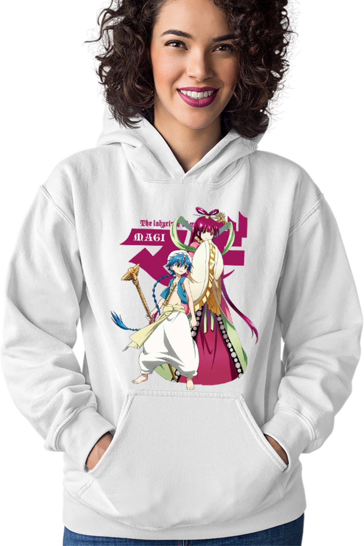 Hanorac dama Magi The Labyrinth of Magic Kougyoku Queen Alladin Meeting