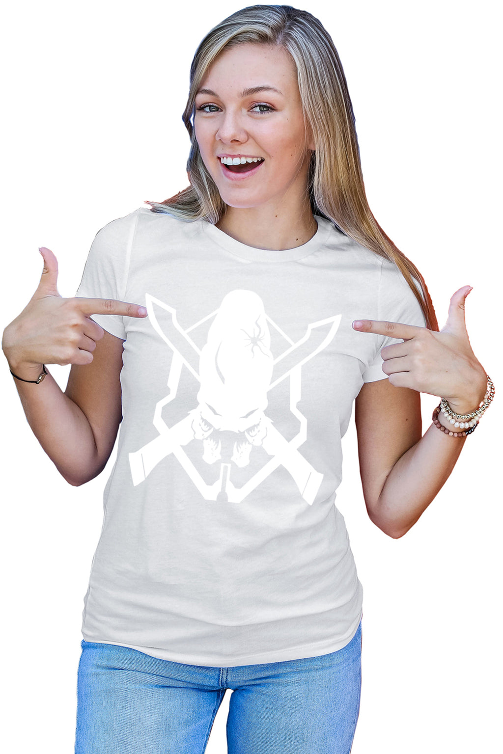 Tricou dama Halo Alien Race Covenant Legendary Space