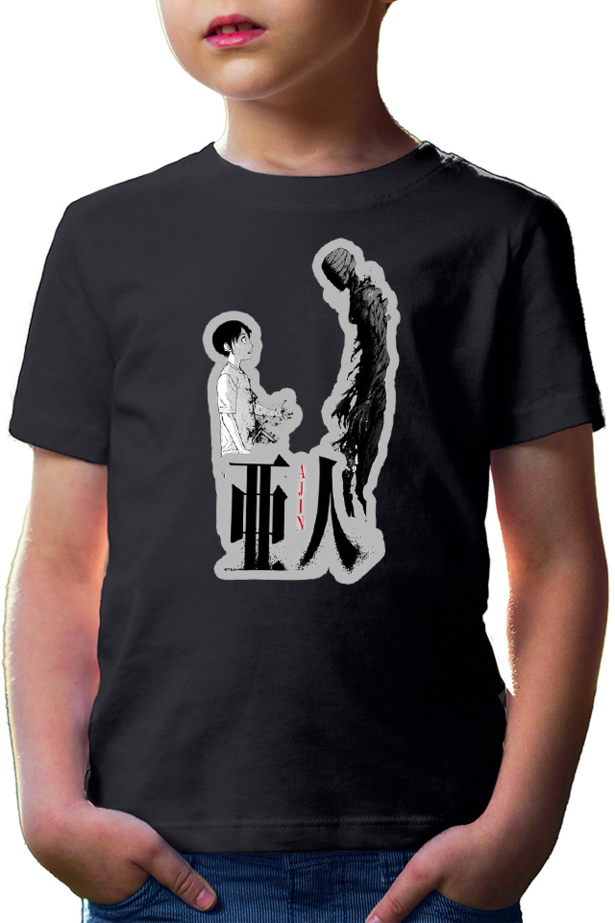 Tricou copii Ajin Kei Self Protect Horror Otaku