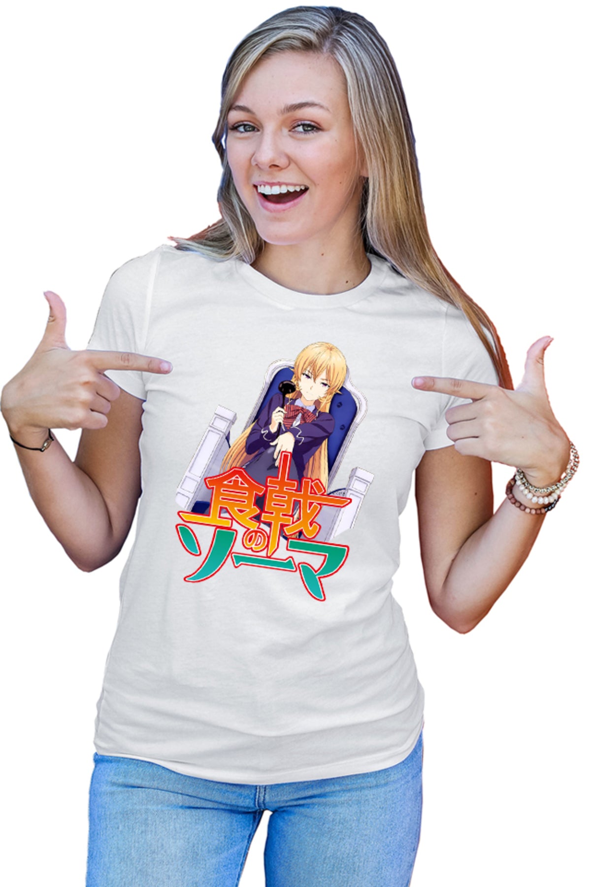 Tricou dama Food Wars Erina Queen Gourmet Animekage