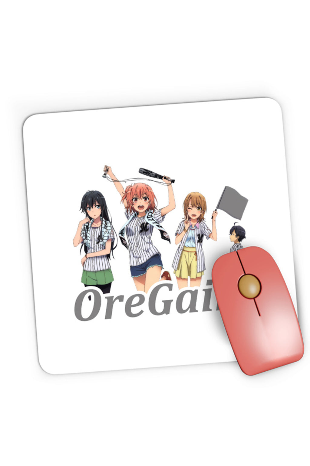 Mousepad Gaming OreGairu School Hamachi MusicTeam Mates, 21x19 cm