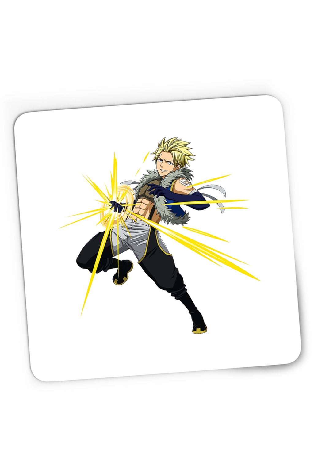 Mousepad Gaming Fairy Tail Natsu Dragneel Rebel Cool, 21x19 cm