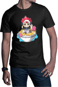 Tricou barbati Food Wars Chibi Souma Rice Bow Anime Kage