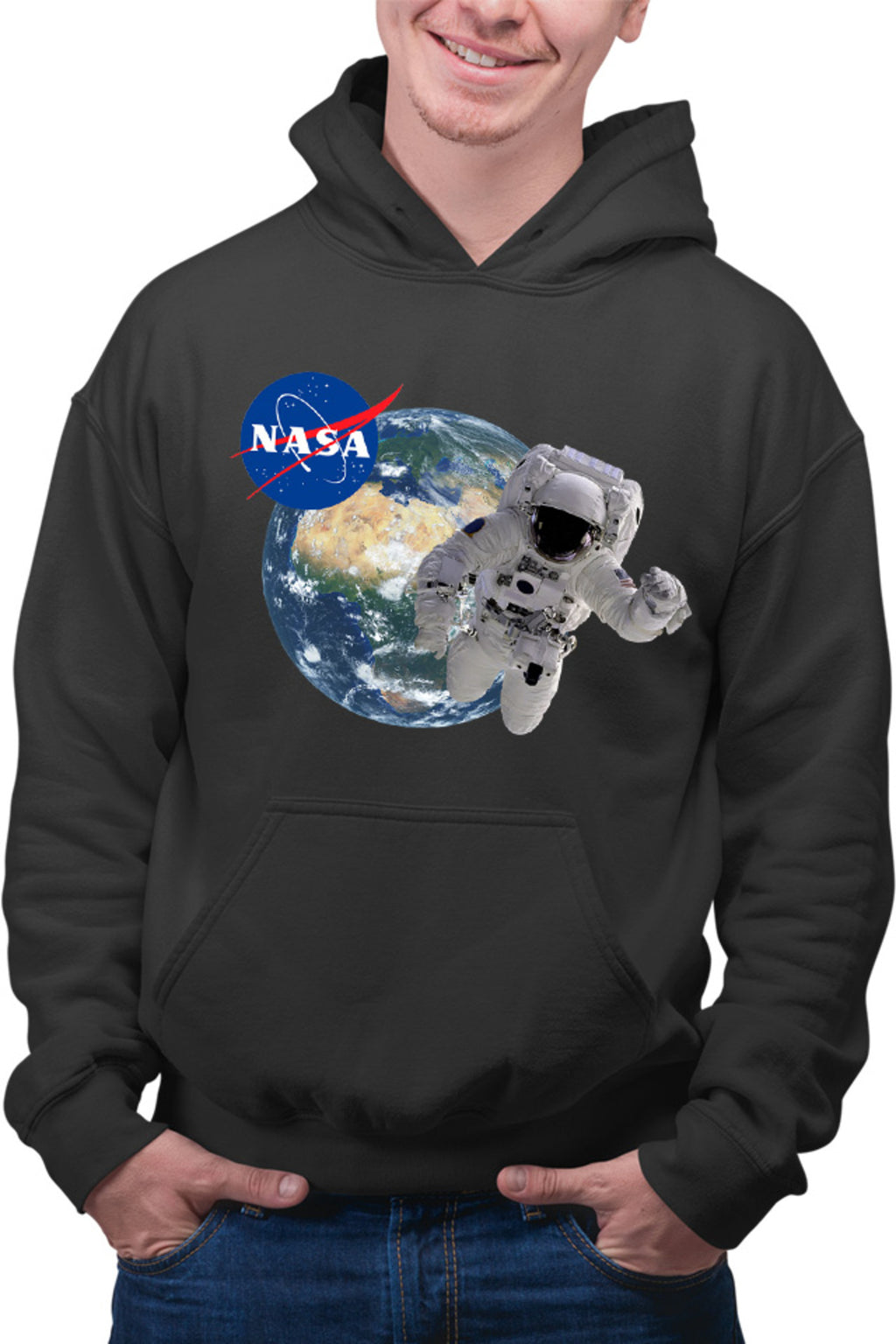 Hanorac barbati NASA Astronaut Earth Planet Universe