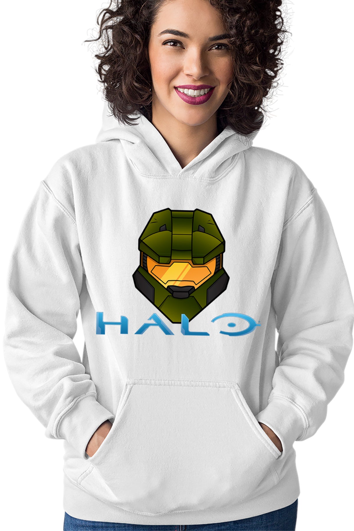 Hanorac dama Halo Combat mode Evolved Zone Logo