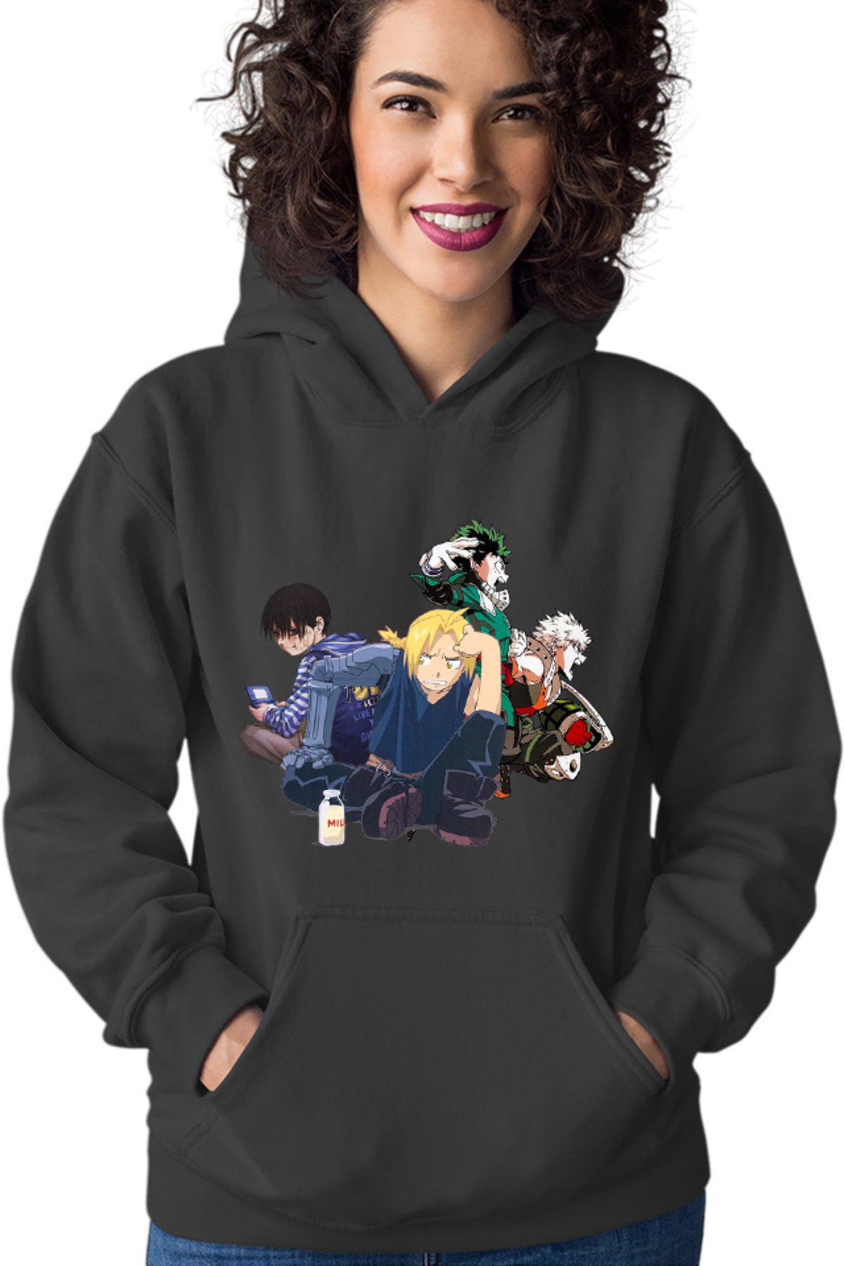 Hanorac dama Btooom! Kou My Hero Academia Ikuzu Katsuki Milk Force Explosion