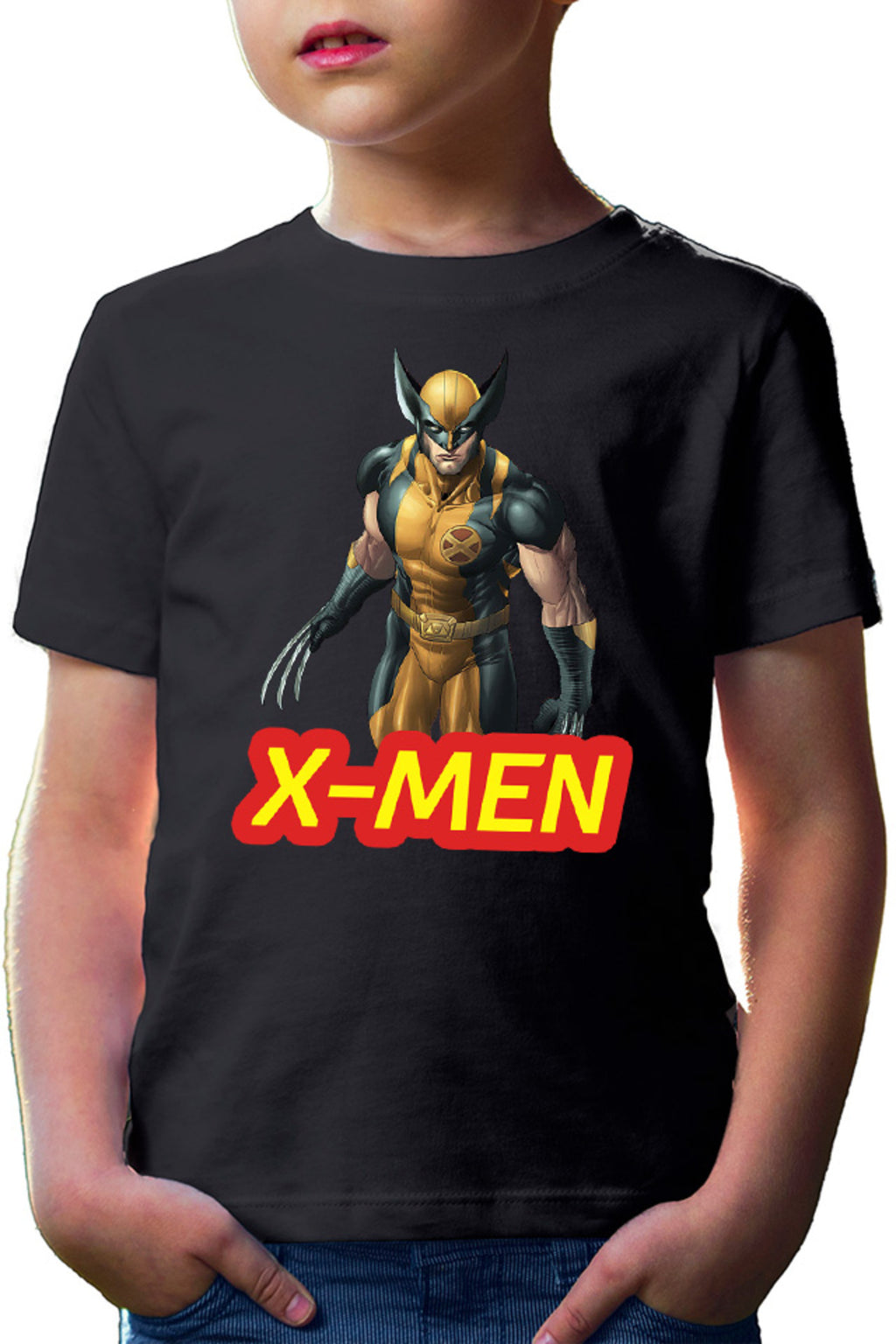 Tricou copii Wolverine X-Men Avengers DC Power