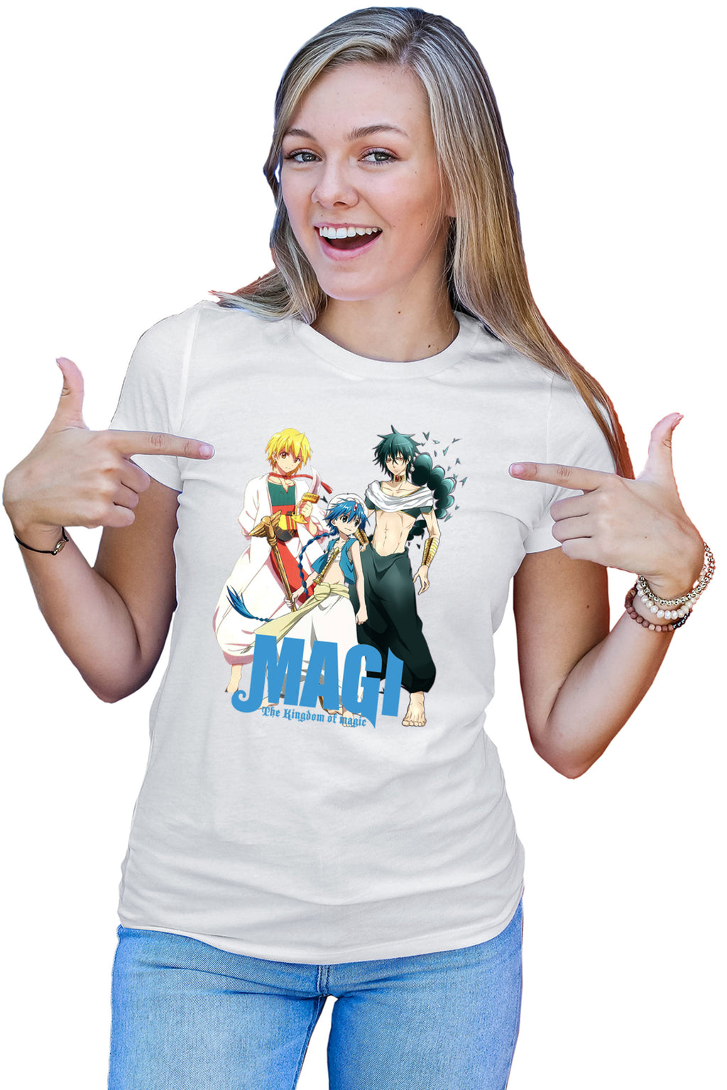 Tricou dama Magi The Labyrinth of Magic Shinobu Ohtaka Manga