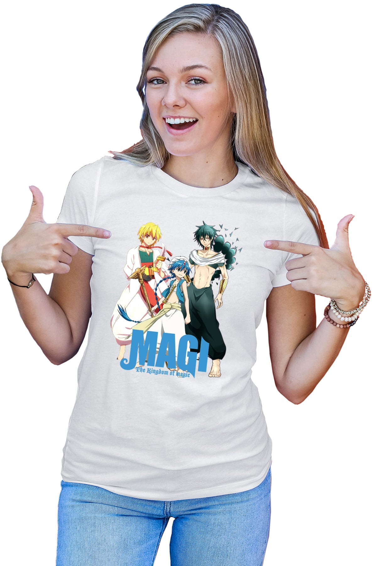 Tricou dama Magi The Labyrinth of Magic Shinobu Ohtaka Manga