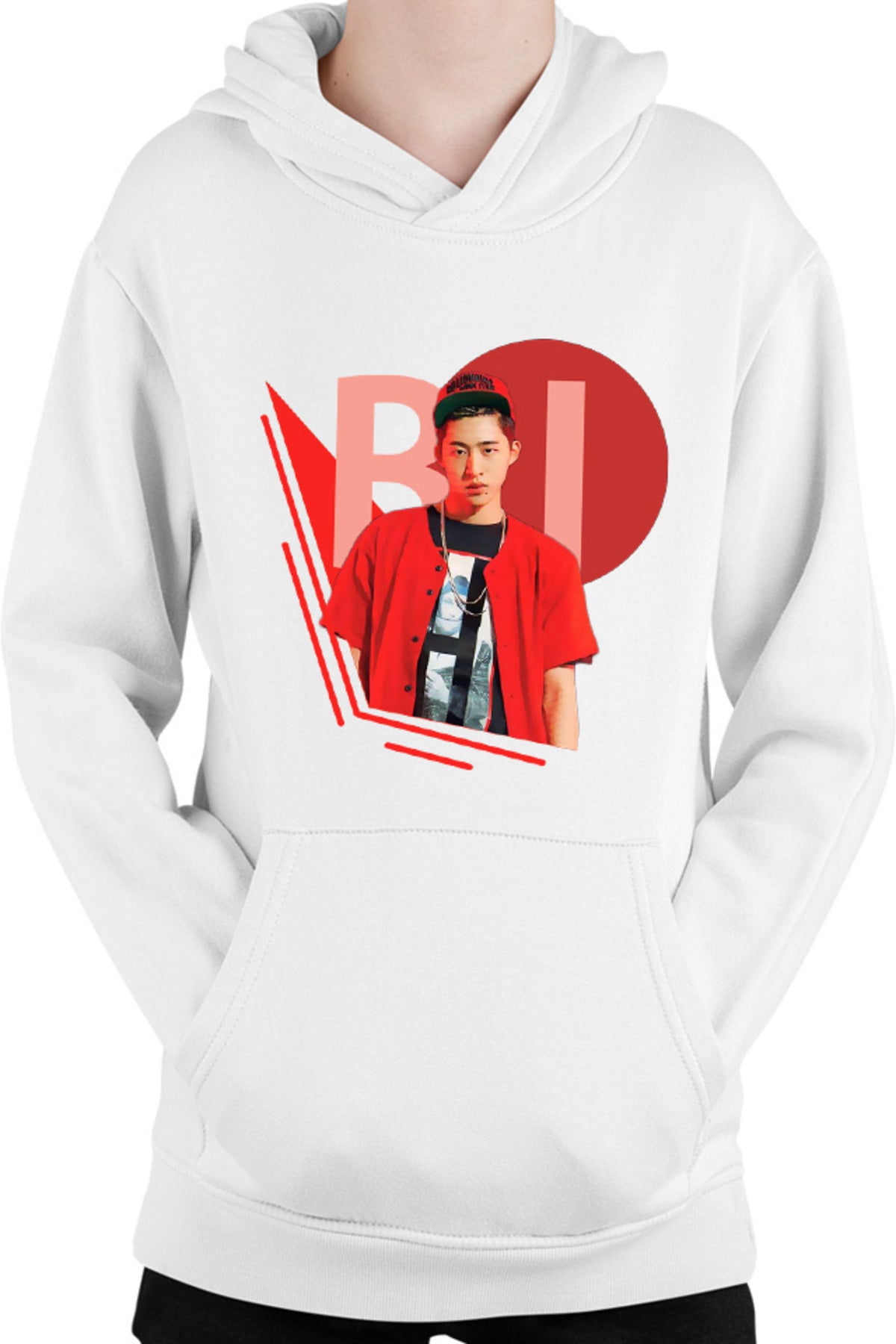 Hanorac copii iKon B.I. Rapper Korean Singer Kim Han-bin