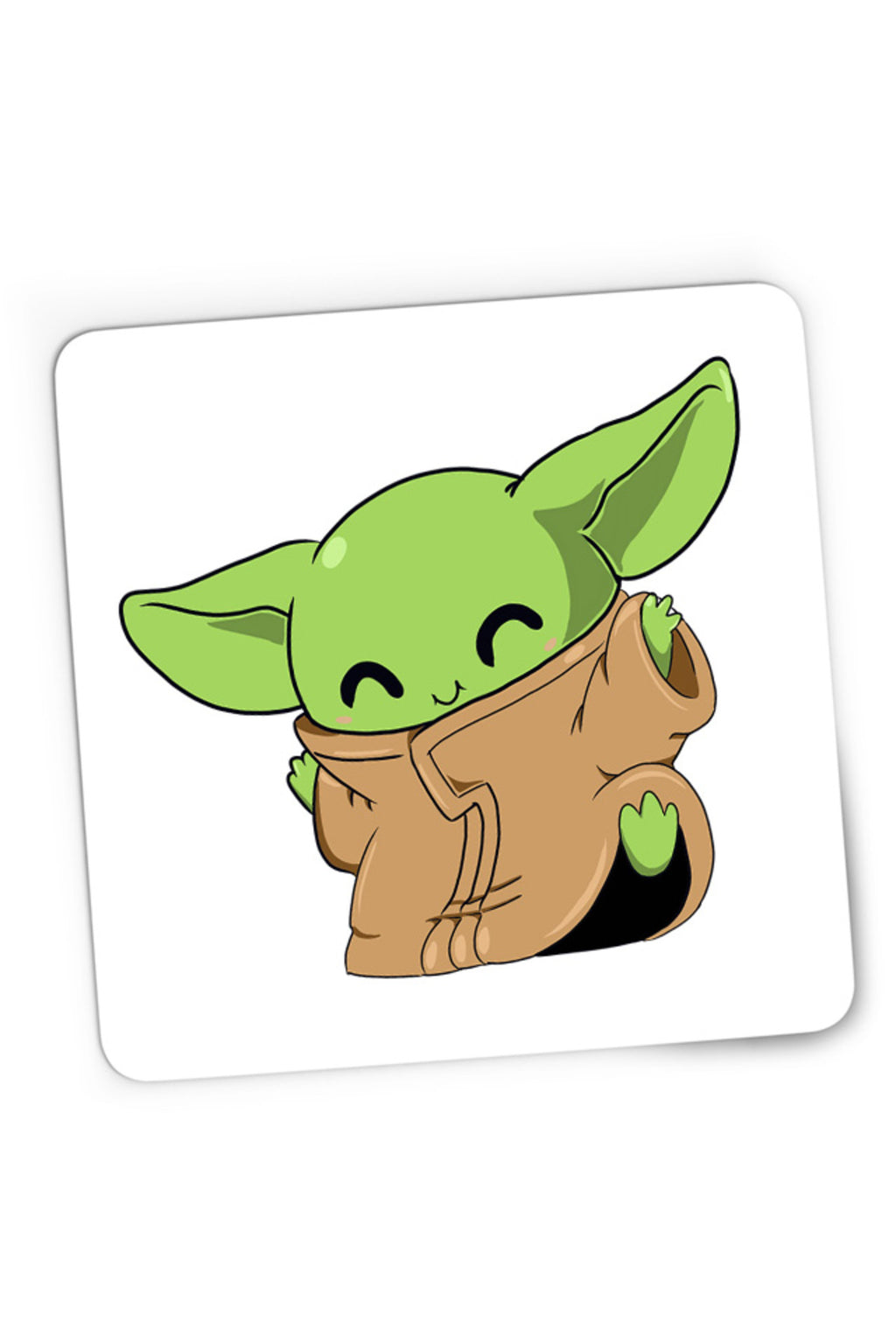 Mousepad Gaming Baby Yoda Dance Happy Fun, 21x19 cm