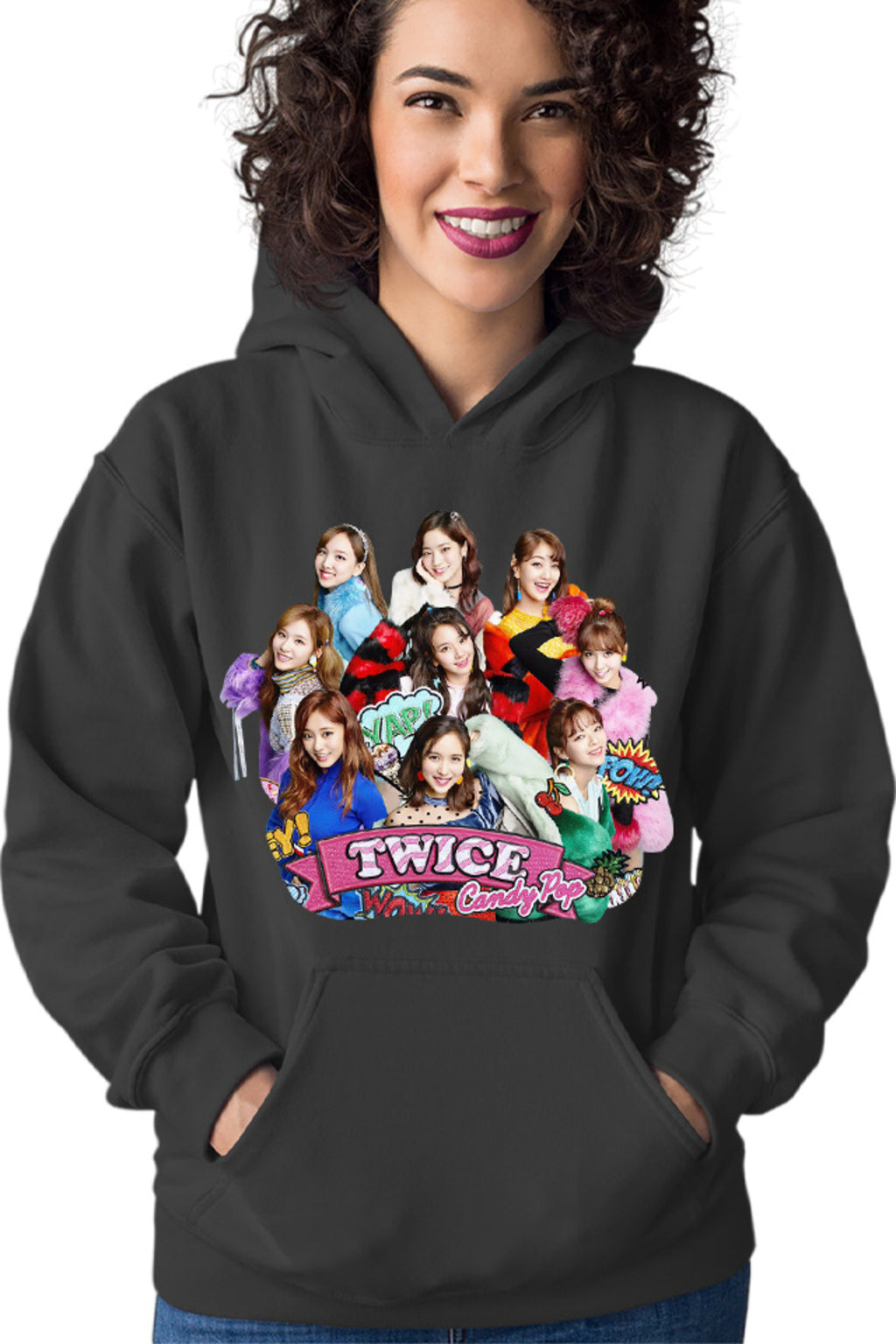 Hanorac dama Twice K-Pop Idol Group Popular Music Korea