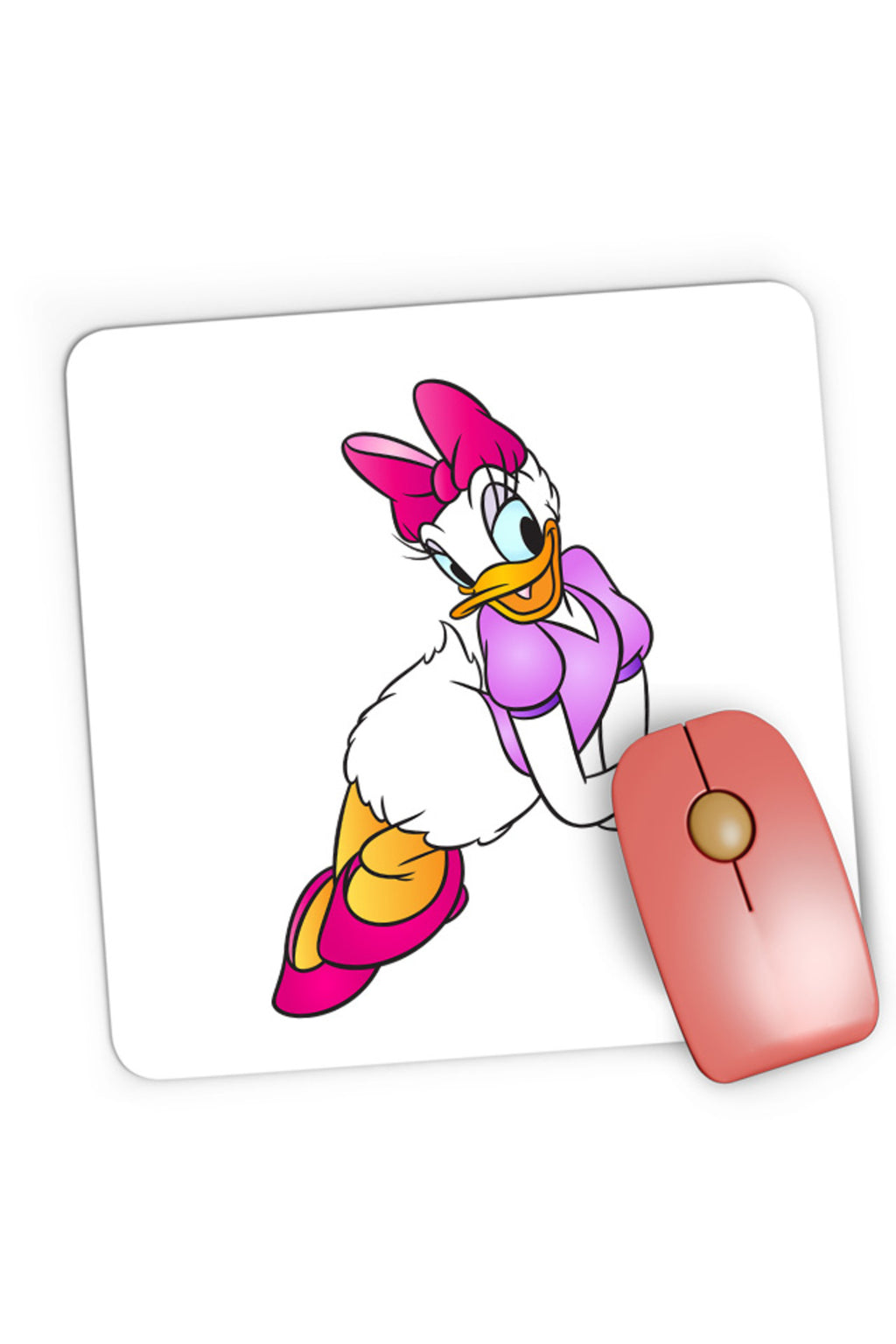 Mousepad Gaming Donalt Duck Daisy Lady Beautiful Disney, 21x19 cm