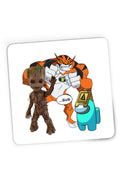 Mousepad Gaming Baby Groot Ben 10 Huge Cat Among Us Sus, 21x19 cm
