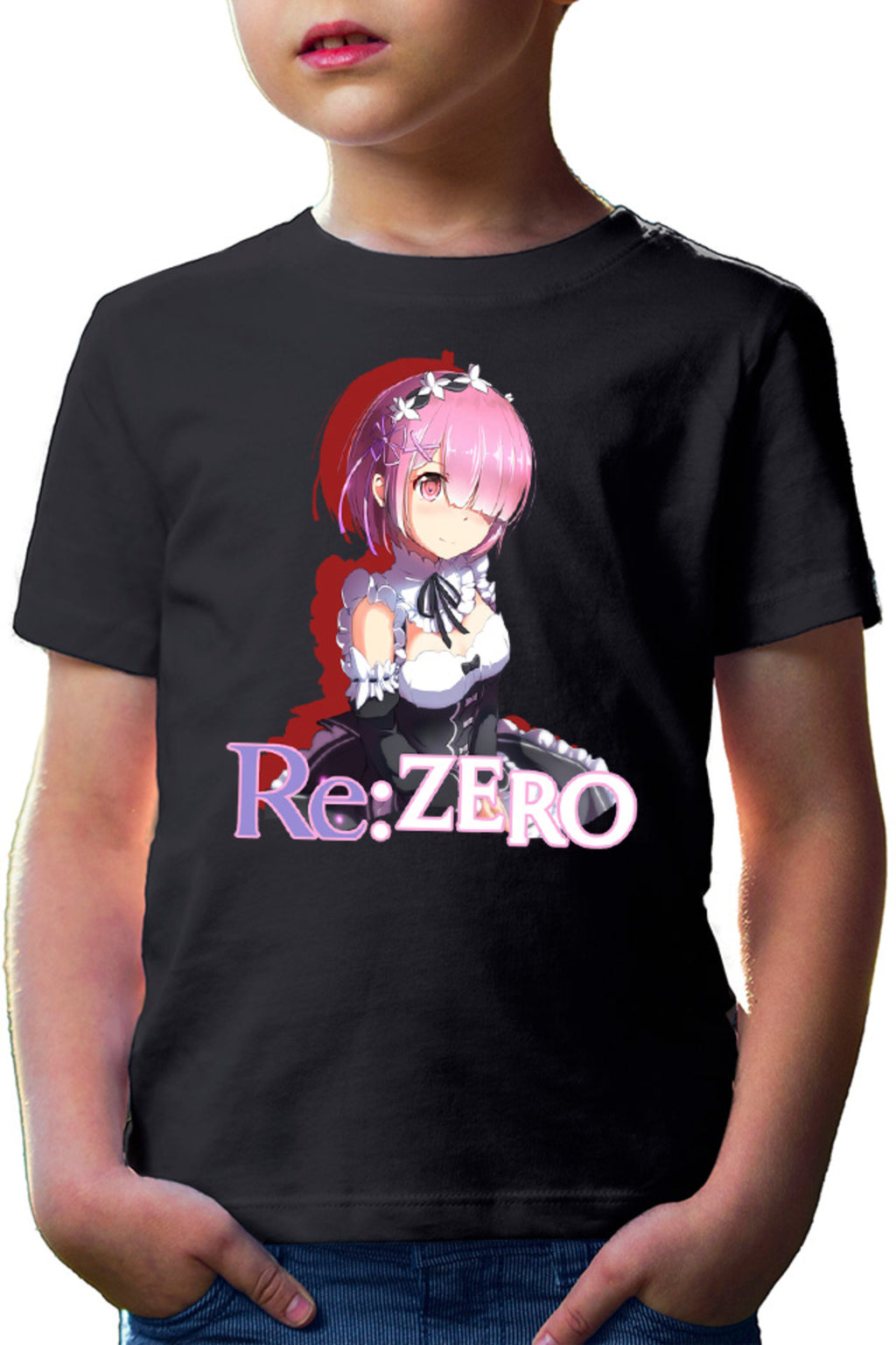 Tricou copii Re Zero RAM Maiden Strongest Sister Demon Otaku Japan