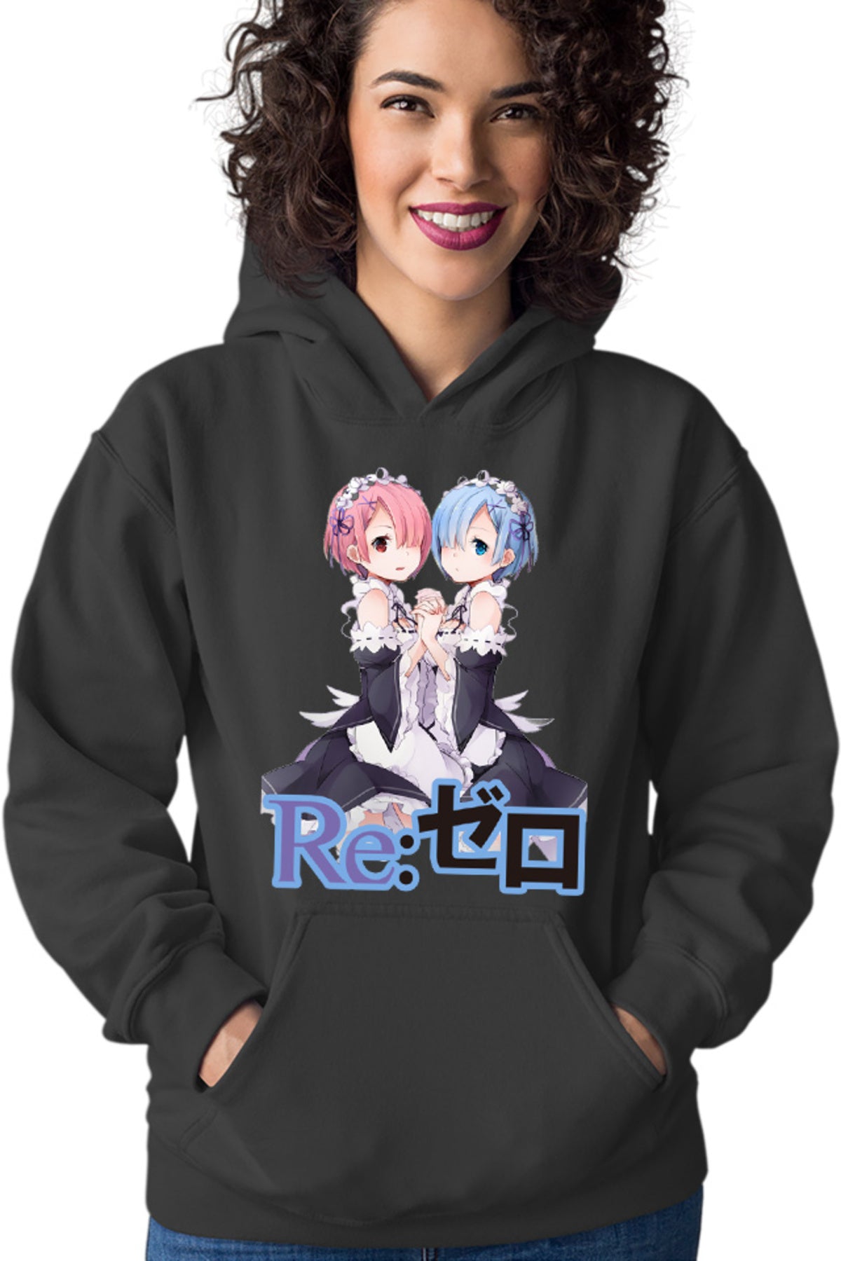 Hanorac dama Re Zero REM RAM Sisters Maiden Light Novel Cosplay Weapon