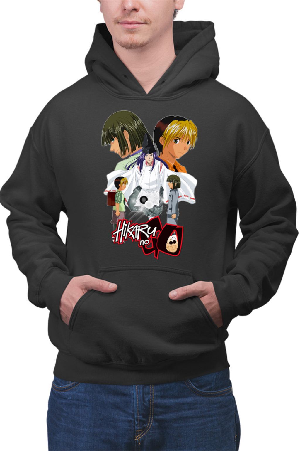 Hanorac barbati Hikaru no Go Akira Fujiwara Supranatural Comedy Manga