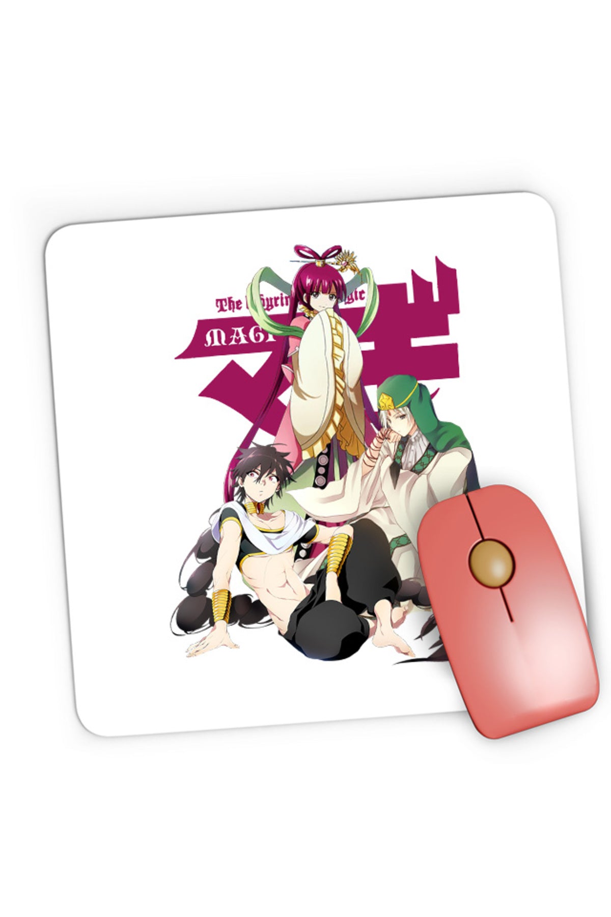 Mousepad Gaming Magi The Labyrinth of Magic Queen Creator, 21x19 cm