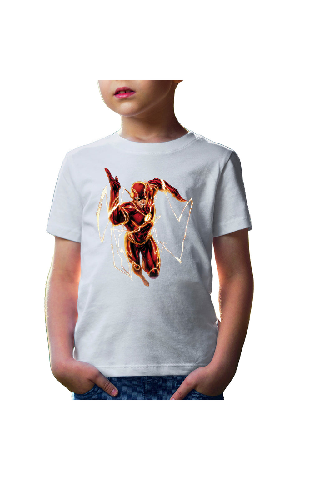 Tricou copii The Flash Comic Book Marvel Desene Animate