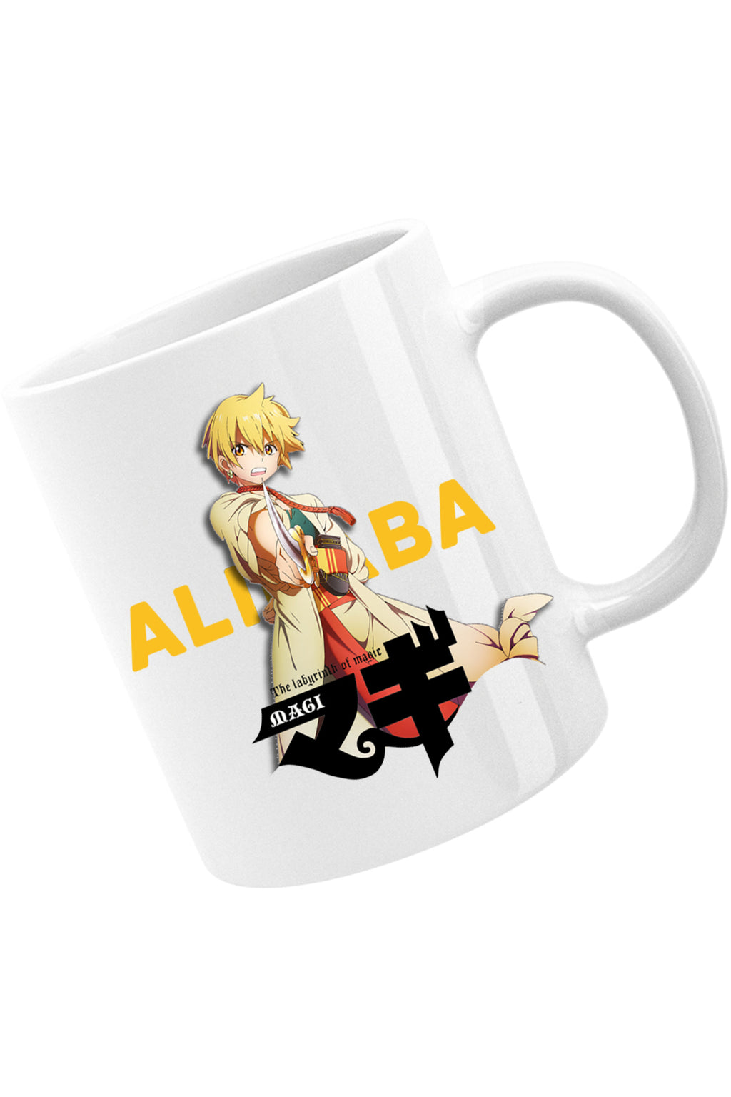 Cana Magi The Labyrinth of Magic Alibaba Fight Pose, alba, 330 ml