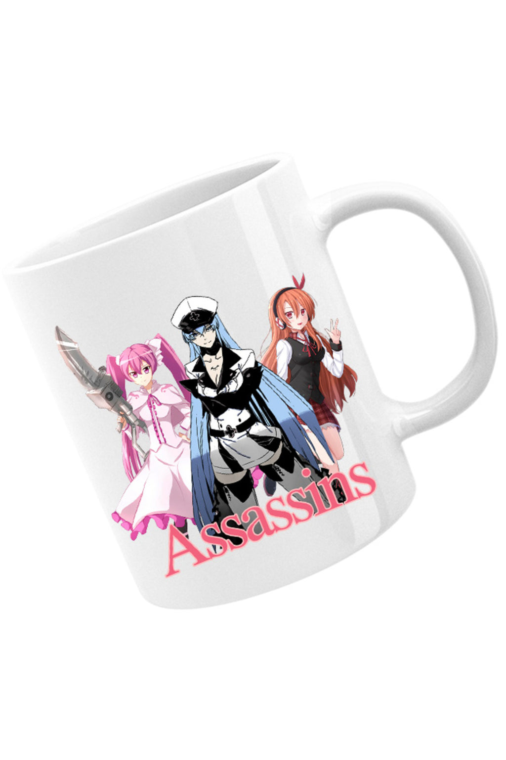 Cana Akame ga Kill Mine Esdeath Celsea Spadasin Assasin Anime, alba, 330 ml