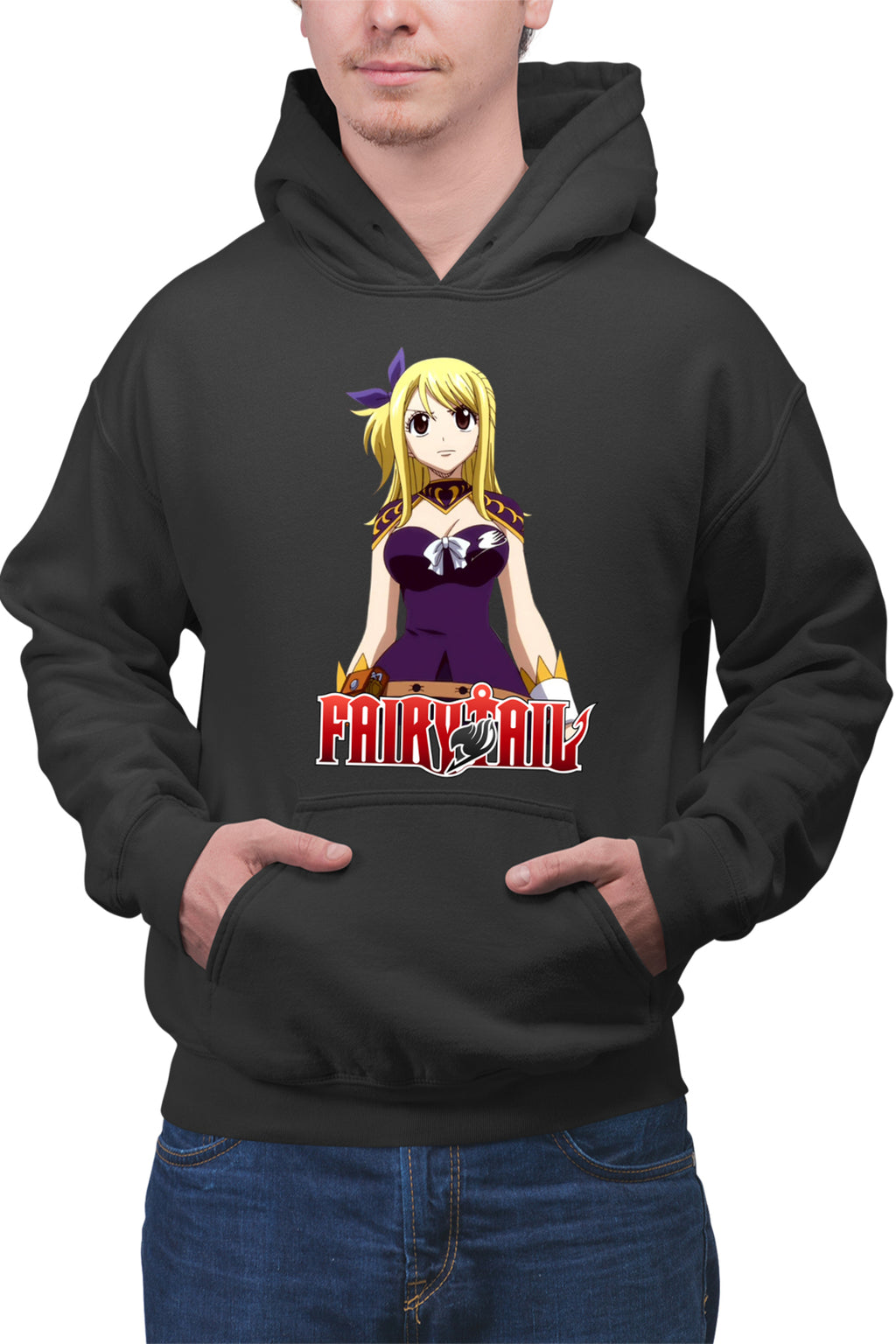 Hanorac barbati Fairy Tail Lucry Heartfilia Wizard Guild