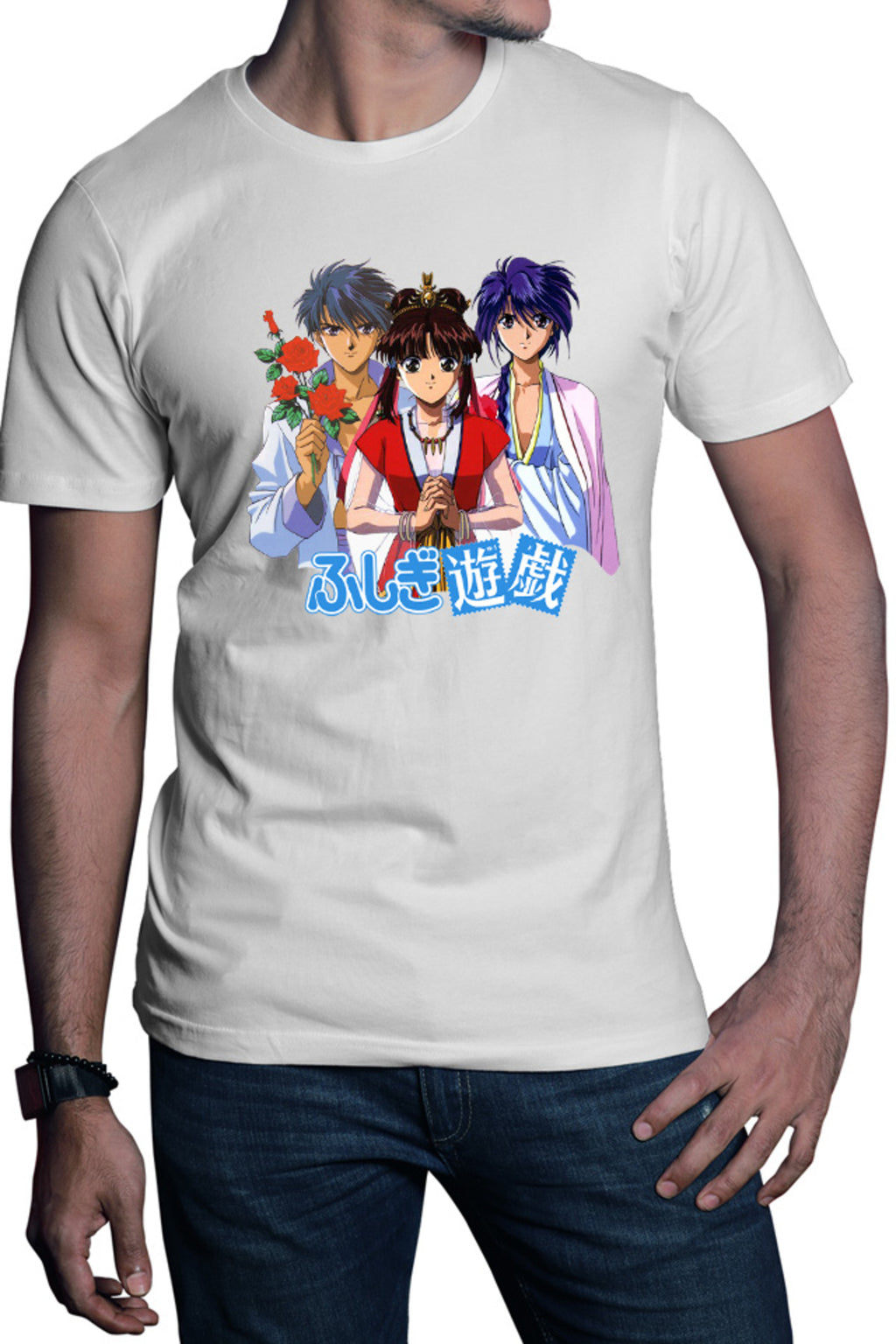 Tricou barbati Fushigi Yuugi Tamahome Yuuki Nuriko Dozaanimata