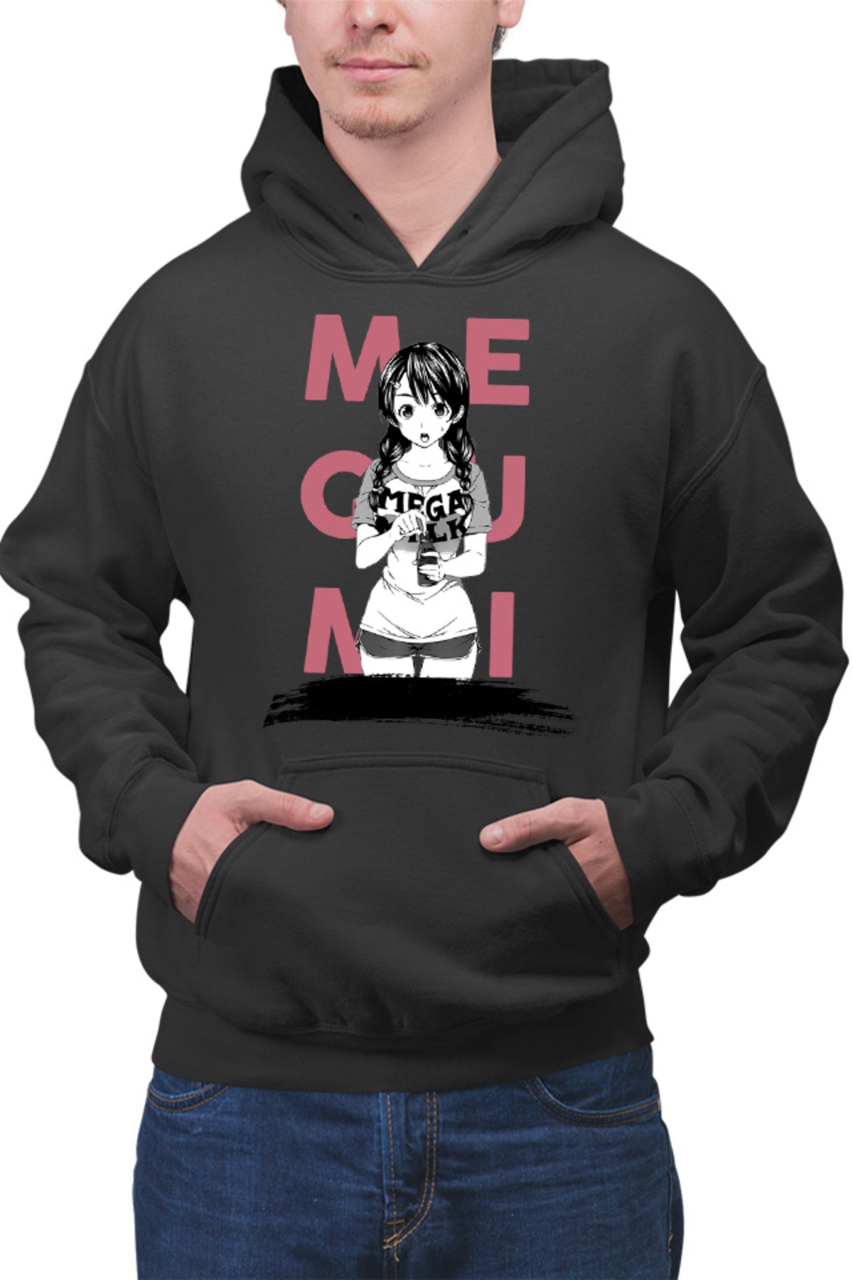 Hanorac barbati Food Wars Megumi Casual Water Otaku
