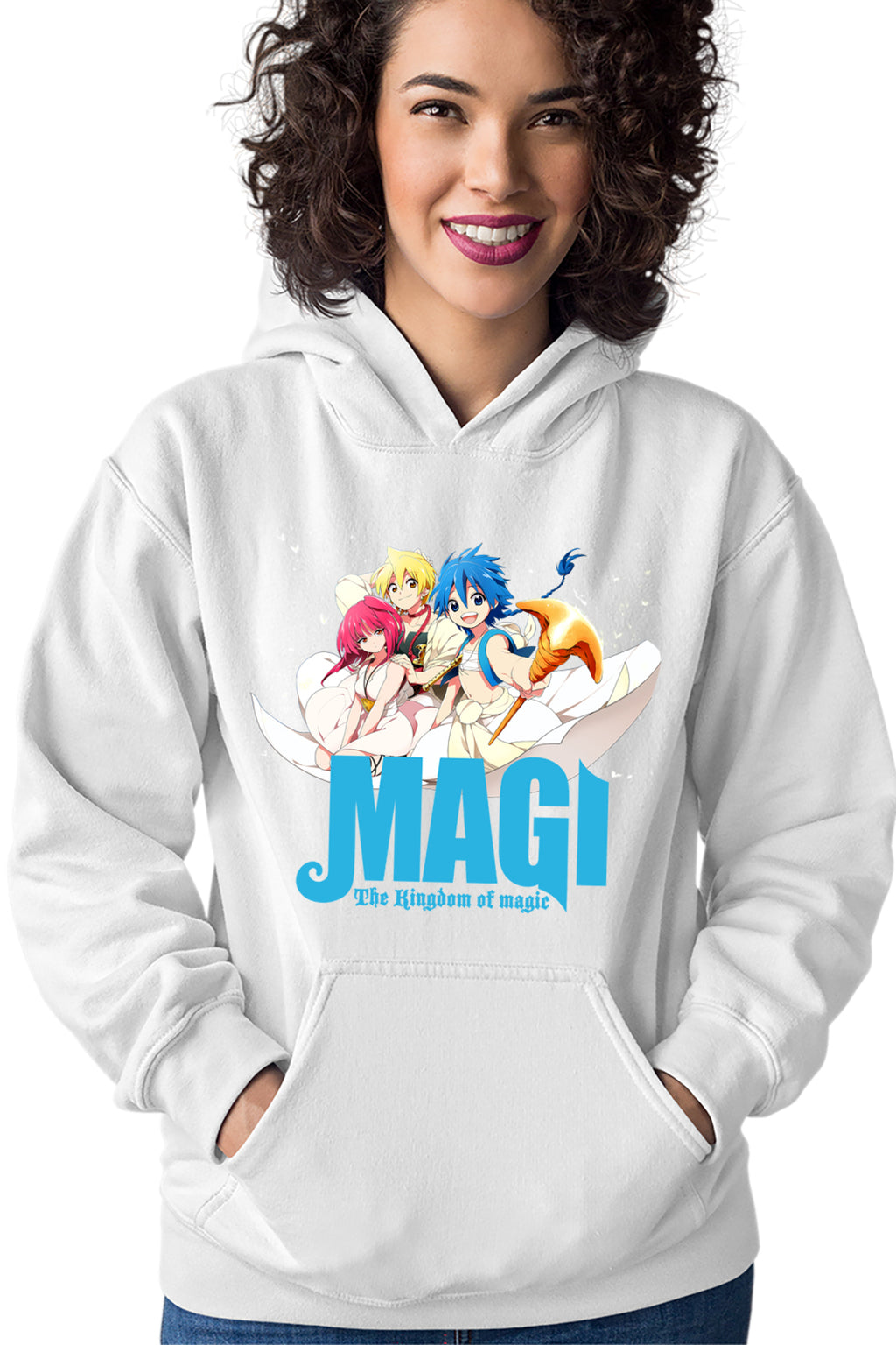 Hanorac dama Magi The Labyrinth of Magic Protagonists Group Flying Carpet