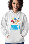 Hanorac dama Magi The Labyrinth of Magic Protagonists Group Flying Carpet