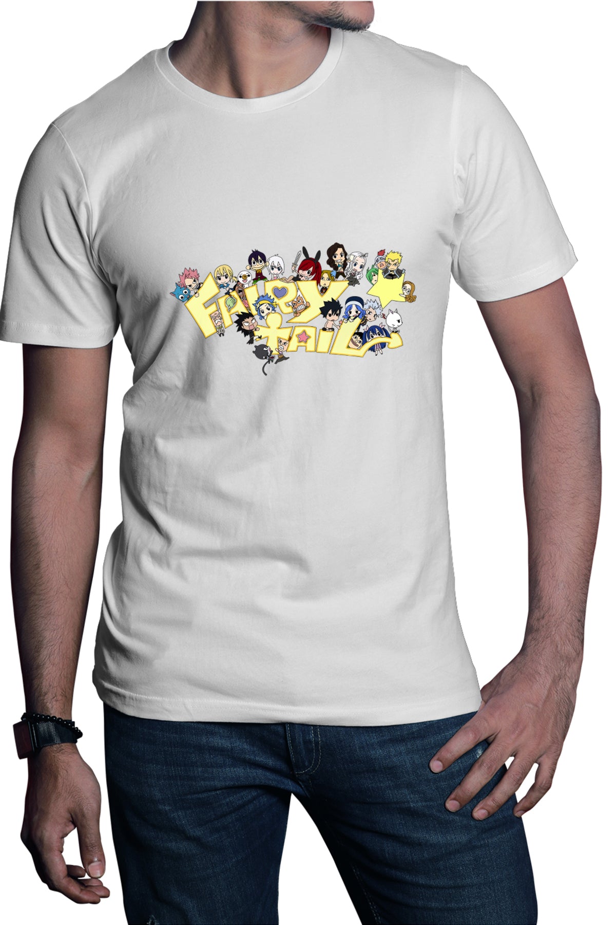 Tricou barbati Fairy Tail Natsu Dragneel All Dragons