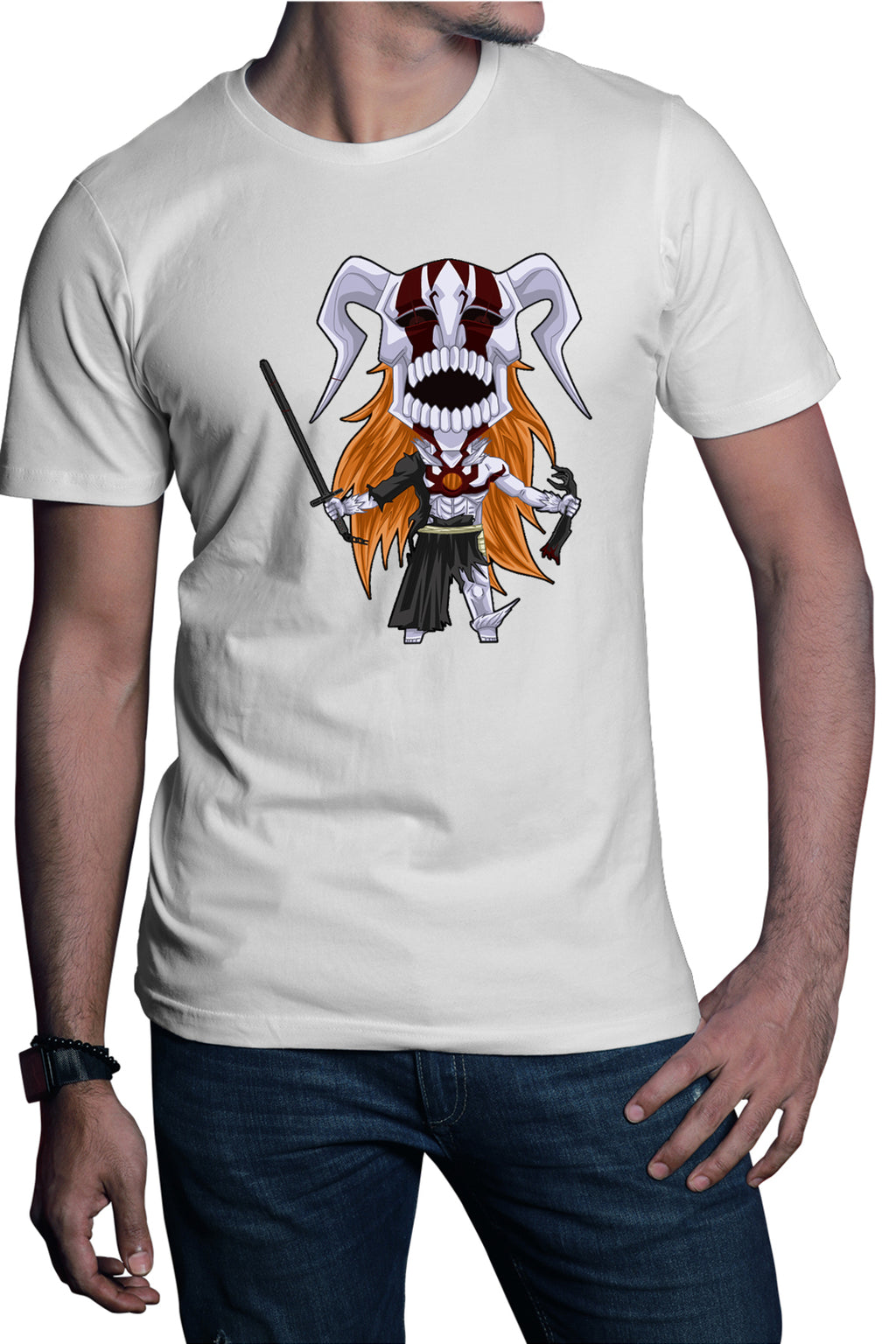 Tricou barbati Bleach Anime Monster Meme Fox Manga