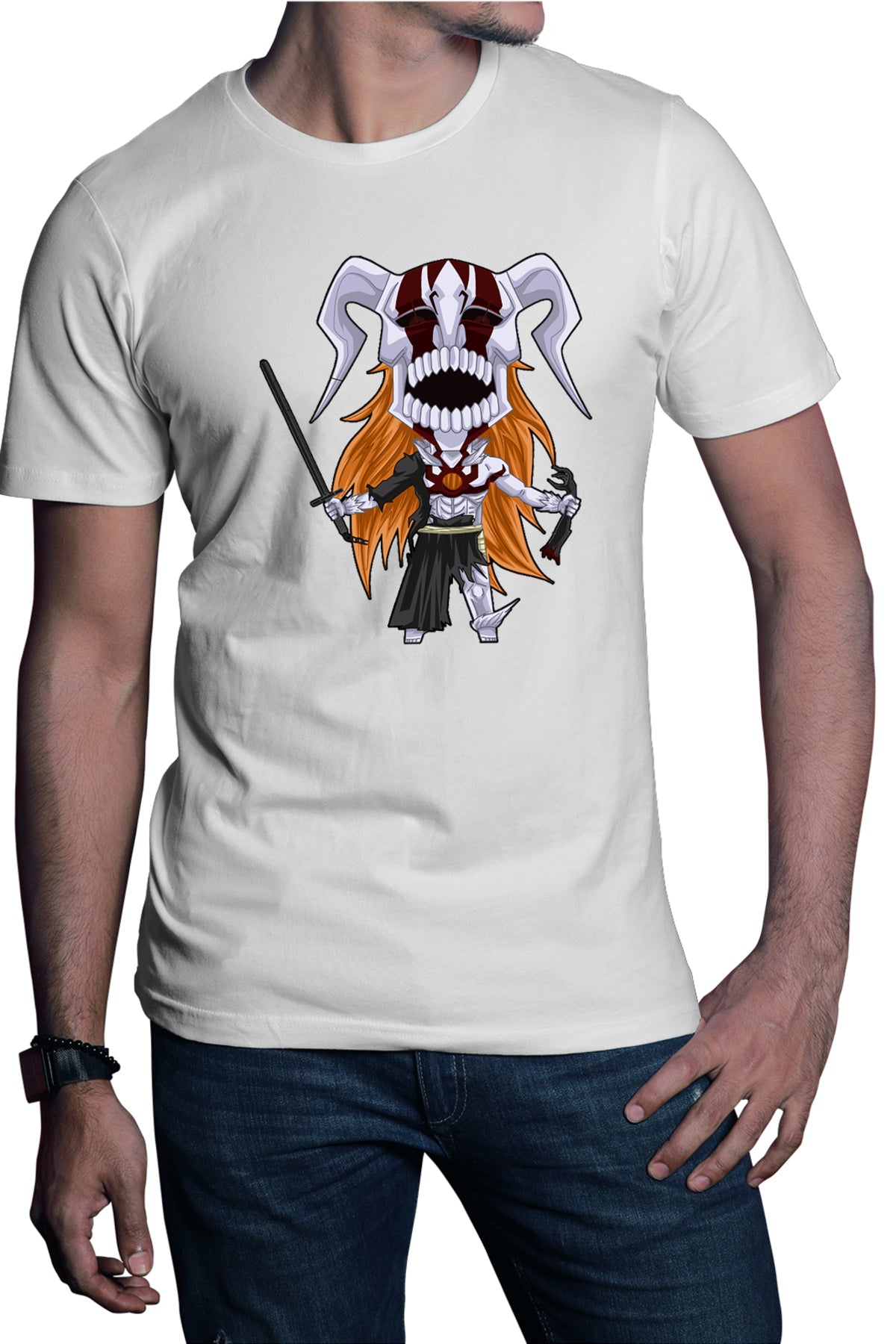 Tricou barbati Bleach Anime Monster Meme Fox Manga