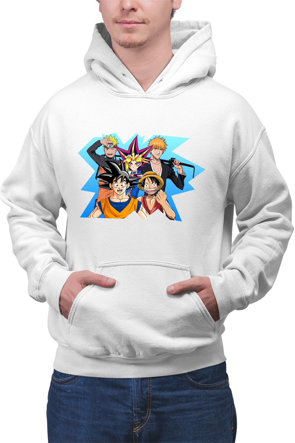 Hanorac barbati Bleach Naruto Songoku OnePiece Luffy Boruto