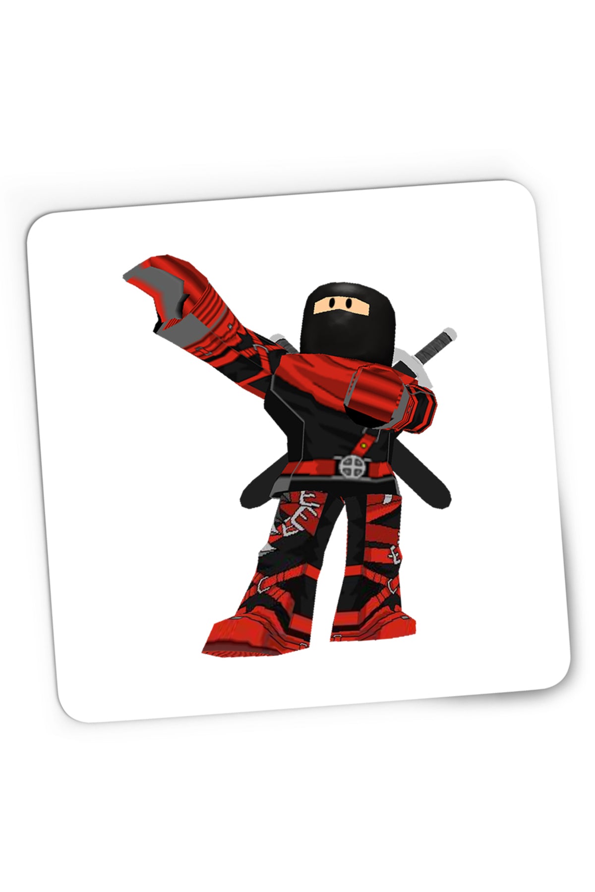 Mousepad Gaming Roblox Ninjago Deadpool Game, 21x19 cm